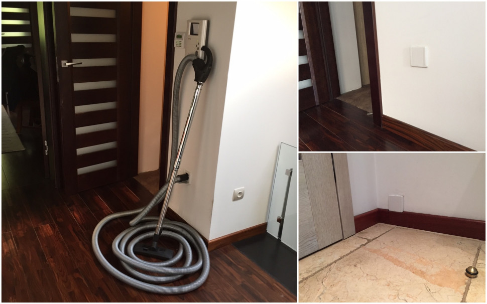 Centralny odkurzacz w domu inżyniera