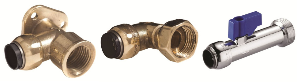 Złączki i zawory z oferty RWC (przykłady)