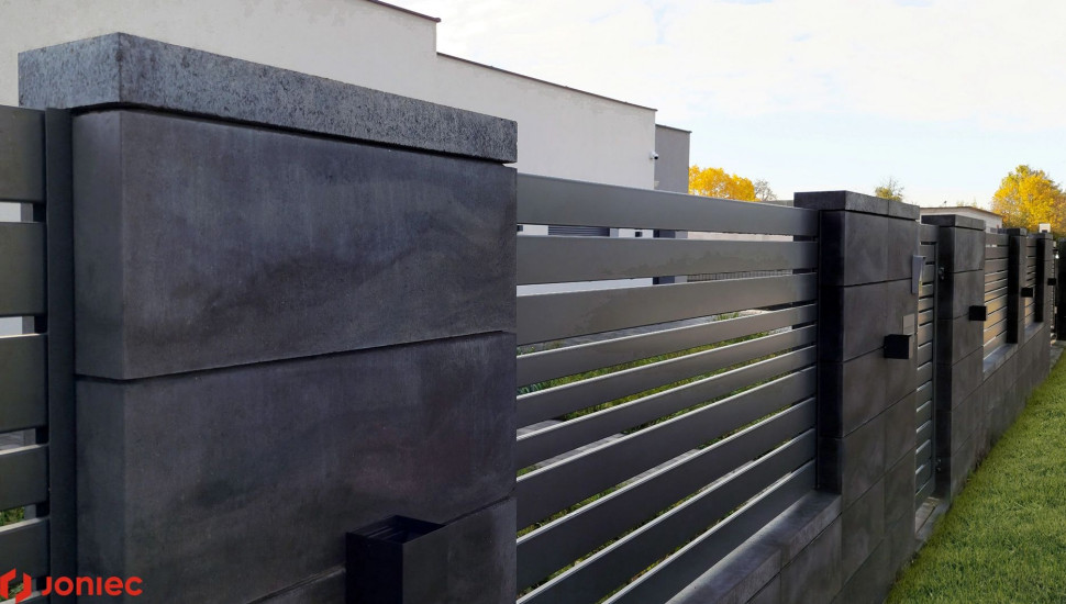 Fragment ogrodzenia ROMA Mega lidyt firmy JONIEC®