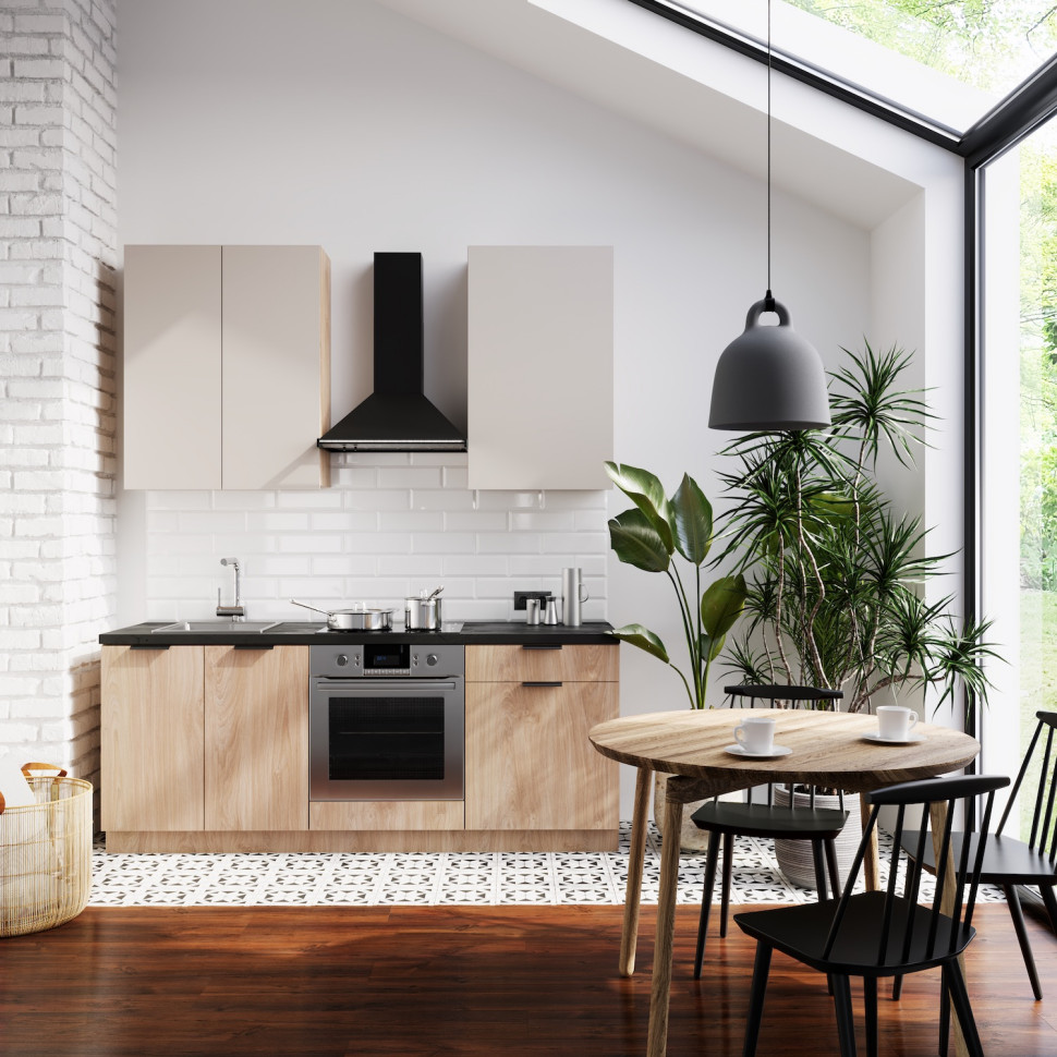 tanie kuchnie Leroy Merlin aranżacje 