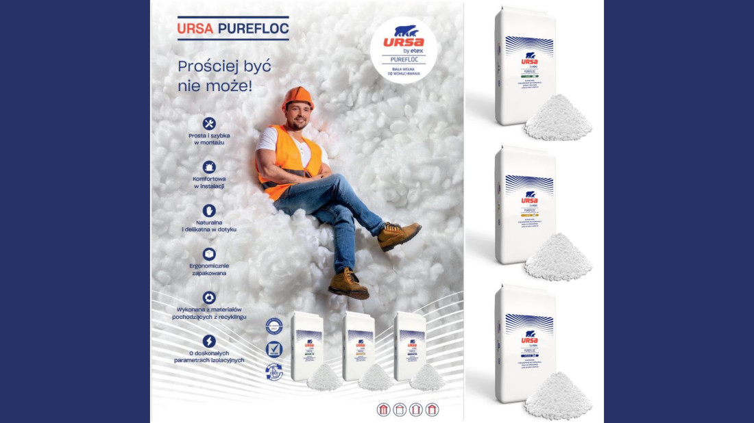 Szybka aplikacja, wysoka efektywność - URSA PUREFLOC