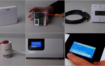 Czujniki temperatury i listwa FL8 - ogrzewanie podłogowe pod kontrolą