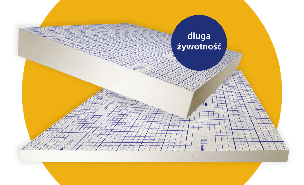 Montaż płyt swissporPIR Alu jest stosunkowo prosty i szybki, materiał dostępny jest w dwóch formatach