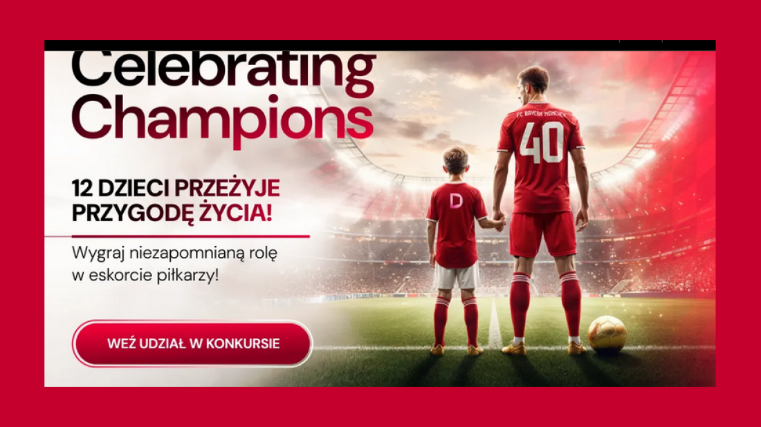 Celebrating Champions DRUTEX: dealerzy sprzedają, a dzieci prowadzą piłkarzy FC Bayern na murawę