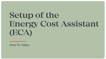 Jak aktywować Energy Cost Assistant (ECA) w Solar.web?