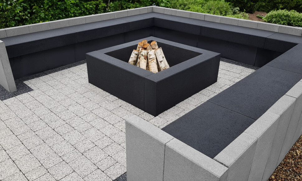 Kolejnym pomysłem jest wykorzystanie palisad Impari przy budowie ogrodowych palenisk