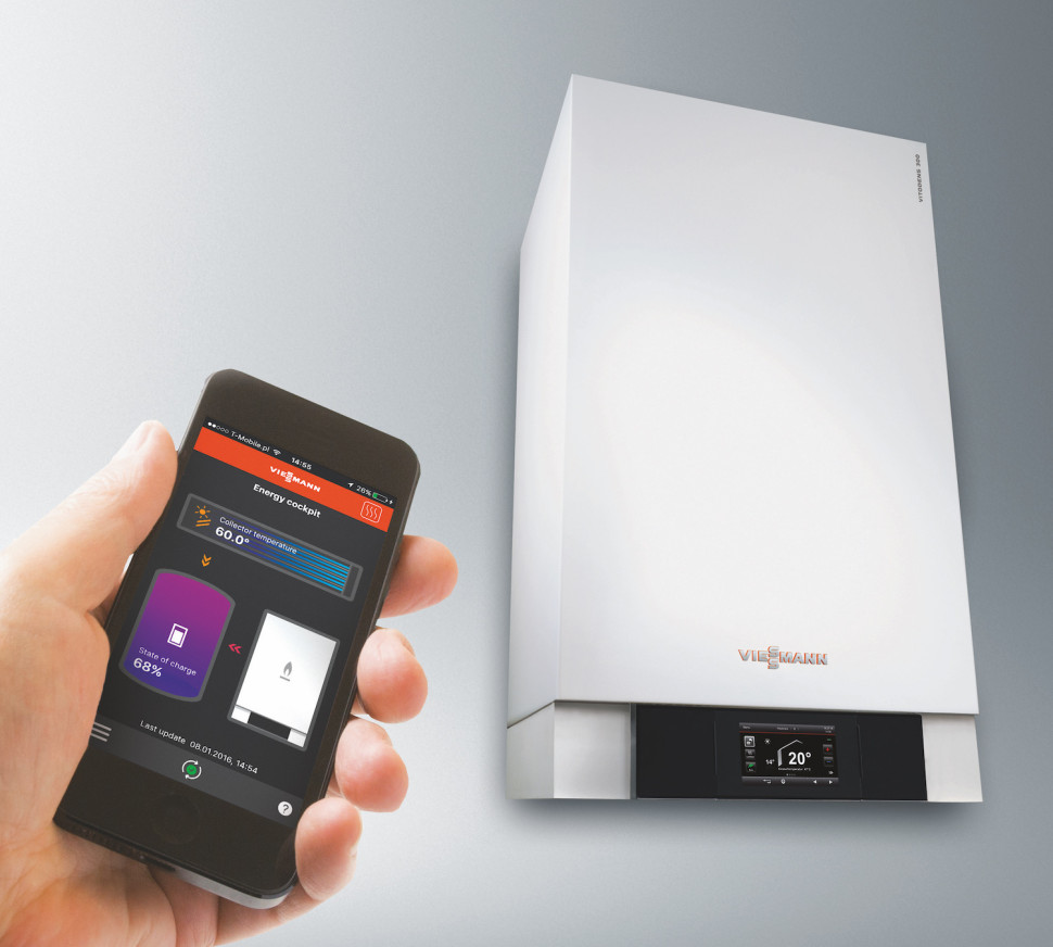 jak sterować pompą ciepła z kotłem gazowym