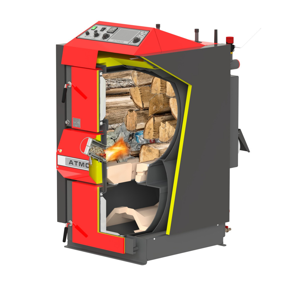 DC32S - kocioł zgazowujący na drewno