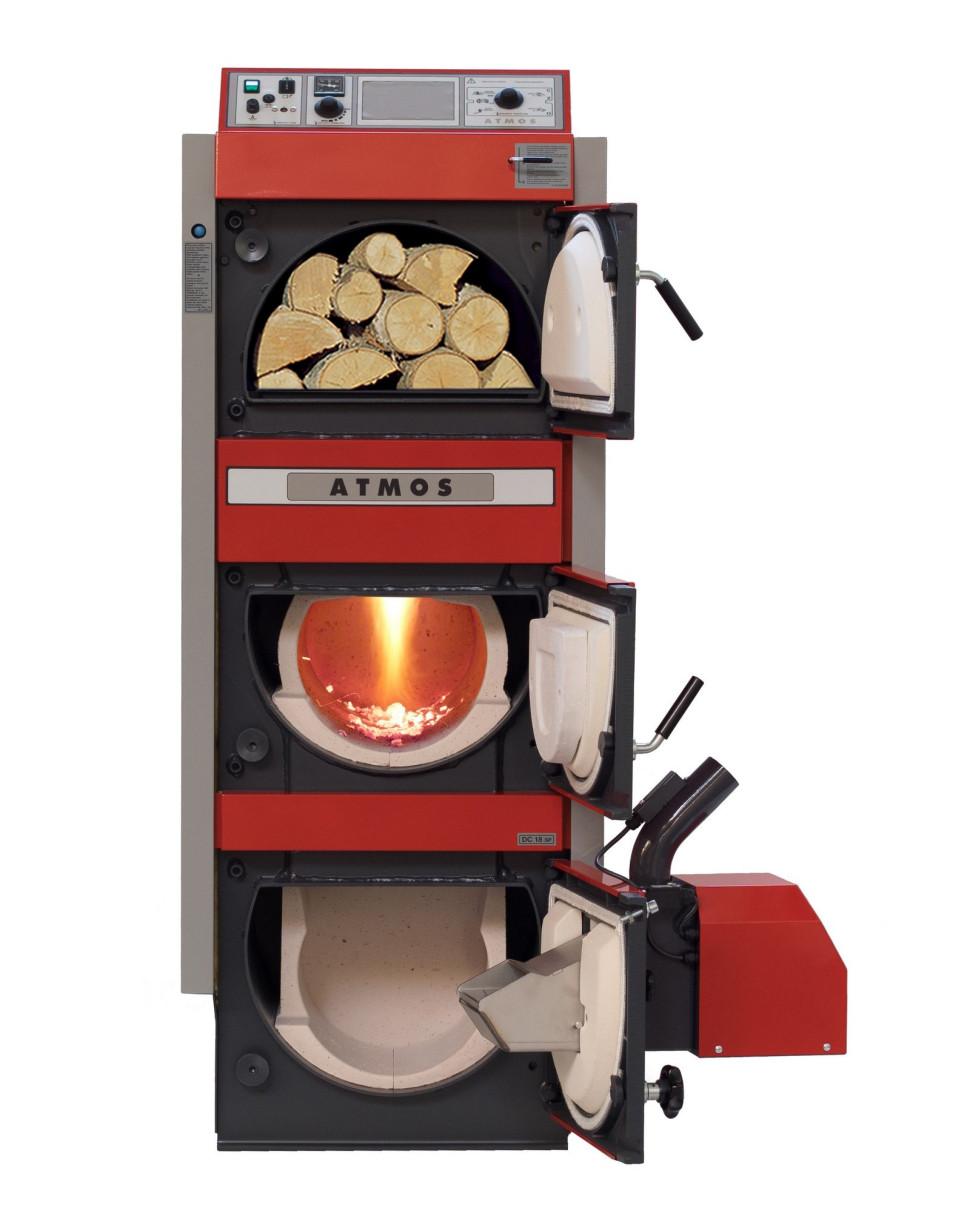 DC18SP - kocioł kombinowany na drewno i pelety