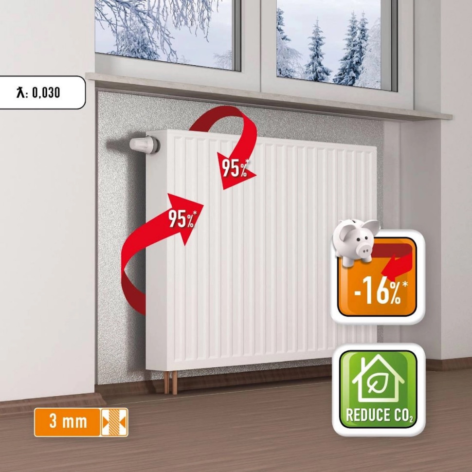 jak wyglada zamontowany ekran zagrzejnikowy