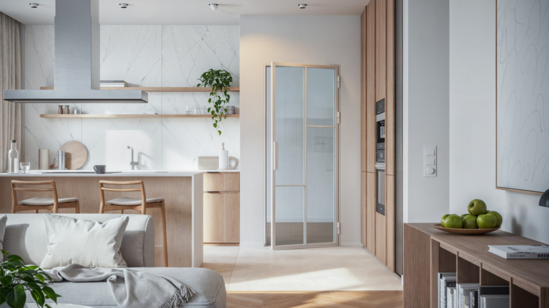 Drzwi z szybą: więcej światła bez remontu Drzwi z szybą: więcej światła bez remontu