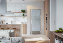 Drzwi z szybą: więcej światła bez remontu