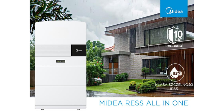 Midea poszerza portfolio o nowoczesne systemy magazynowania energii