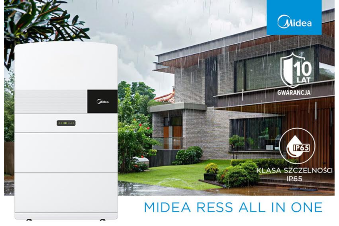 Midea poszerza portfolio o nowoczesne systemy magazynowania energii