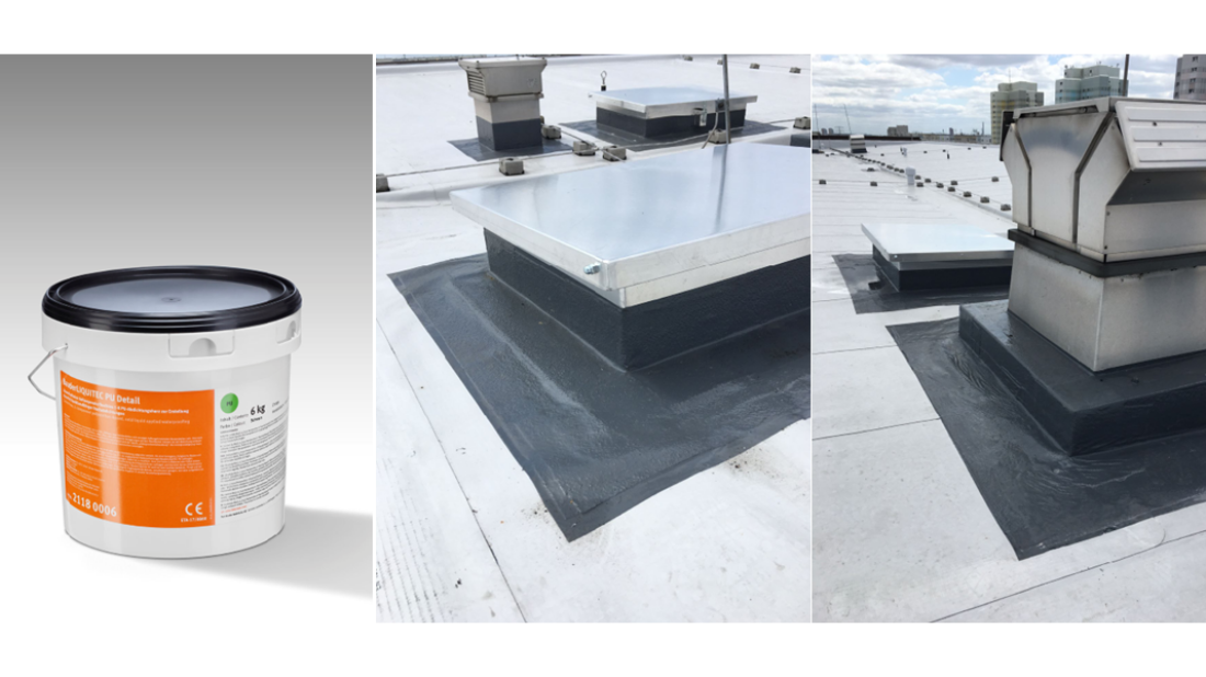 Szybki remont dachu - płynna membrana BauderLIQUITEC bez mieszania Szybki remont dachu - płynna membrana BauderLIQUITEC bez mieszania