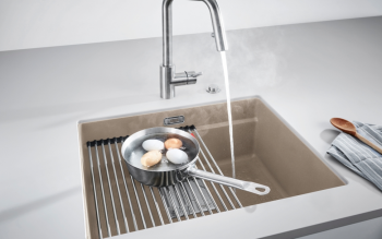 Kanon KNG 110-52 - podwieszany zlewozmywak granitowy do nowoczesnej kuchni