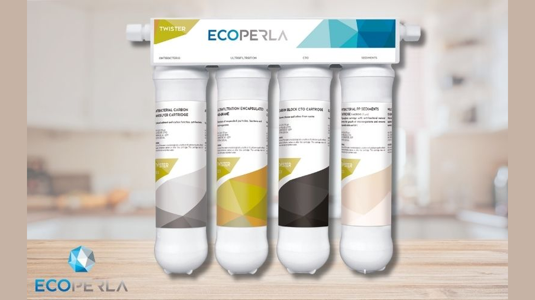 Ecoperla Twister - czysta i smaczna woda prosto z kranu