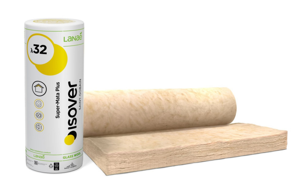 W pierwszej kolejności nowa generacja wełen Lanaé objęła dwa topowe produkty z oferty ISOVER: Multimax 30 PRO oraz Super-Mata Plus.