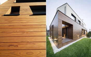 Thermory C3 z thermo sosny - elewacja na 25 lat bez impregnacji