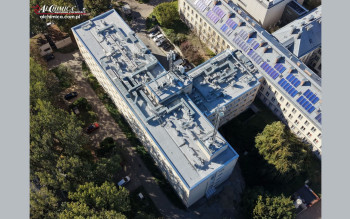 II etap renowacji dachu Szpitala Dziecięcego na Saskiej Kępie - Hyperdesmo Alpha Aliphatic w roli głównej