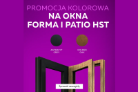 FORMA w kolorze: Promocja na okna i drzwi Patio