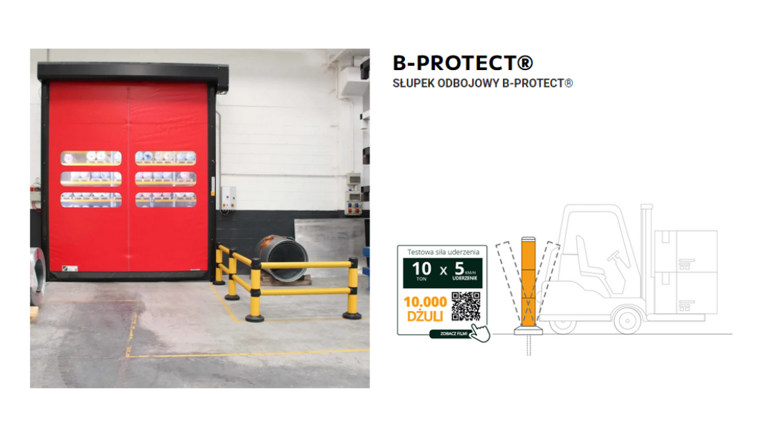 Bezpieczna logistyka bez przestojów - jak B-Protect® „połyka” uderzenia