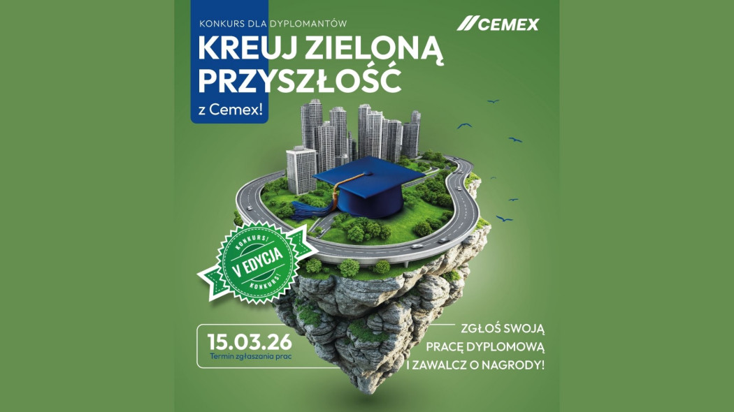 Rusza piąta edycja konkursu „Kreuj zieloną przyszłość z Cemex”