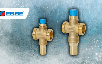 Zawór ESBE VTN100 - chroni instalację i pompę ciepła przed zamarznięciem