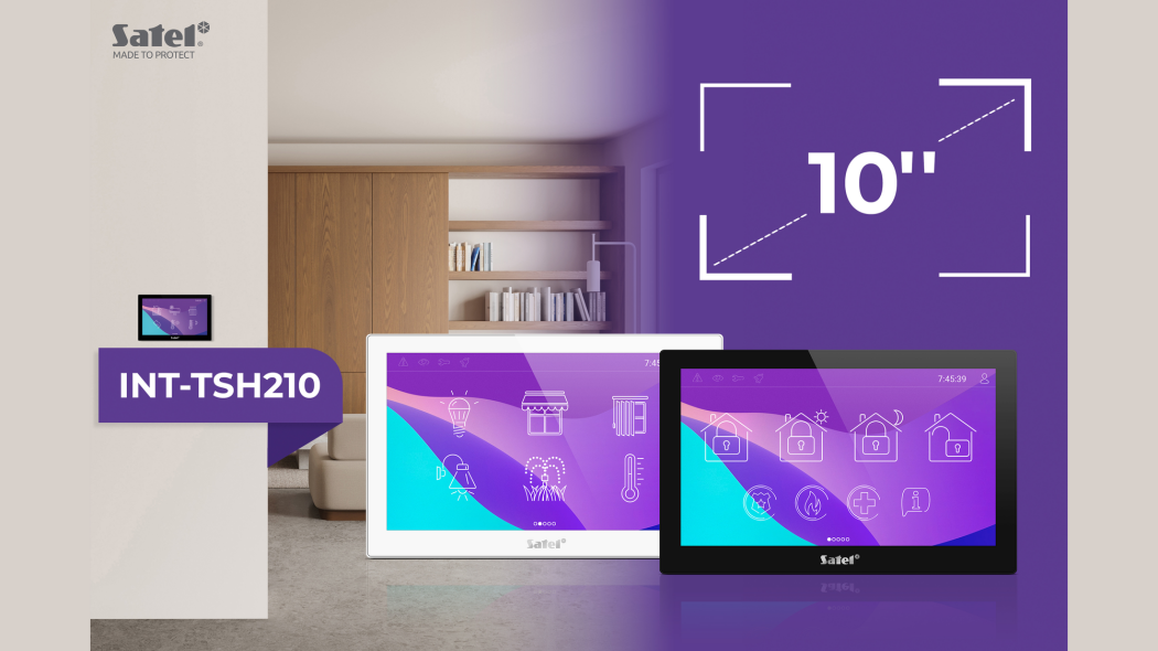 Nowy wymiar sterowania systemem alarmowym z INT-TSH210