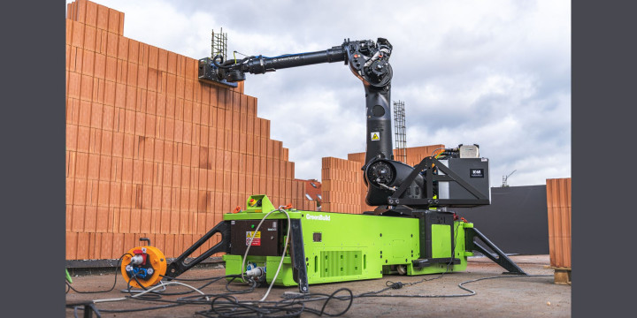 Pierwszy budynek w Polsce murowany przez robota. Ergonomia wchodzi na plac budowy