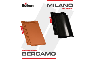 Röben poszerza ofertę dachówek ceramicznych. MILANO dostępna także w czarnej glazurze