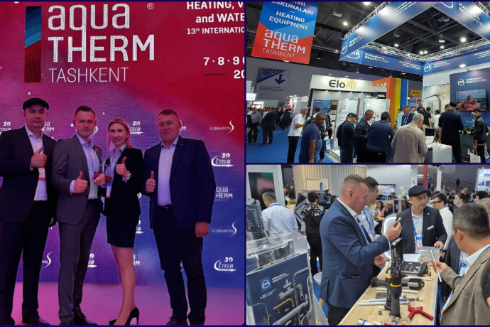 Grupa KAN na Aquatherm Tashkent 2025 - innowacje, nagroda i sukces marki