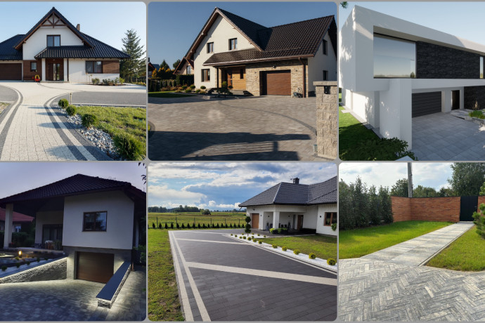 Bezpieczny podjazd: wymiary, odwodnienie, antypoślizg i oświetlenie