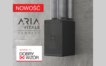 HEATPEX zdobywa tytuł IKONA w konkursie Dobry Wzór 2025 za rekuperator ARIA VITALE COMPACT