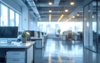 Przestrzeń biurowa, która buduje wyniki: Jak inteligentne osłony zmieniają codzienną pracę?