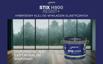 Nowość w portfolio Bostik: klej hybrydowy STIX H900 RESIST+
