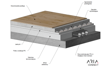 Rekuperacja w stropie konstrukcyjnym - jak ją ułożyć?