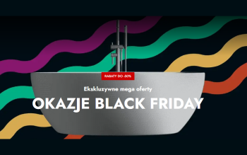 Oszczędności w łazience: Ruszyły wyprzedaże Black Week w Bernstein!
