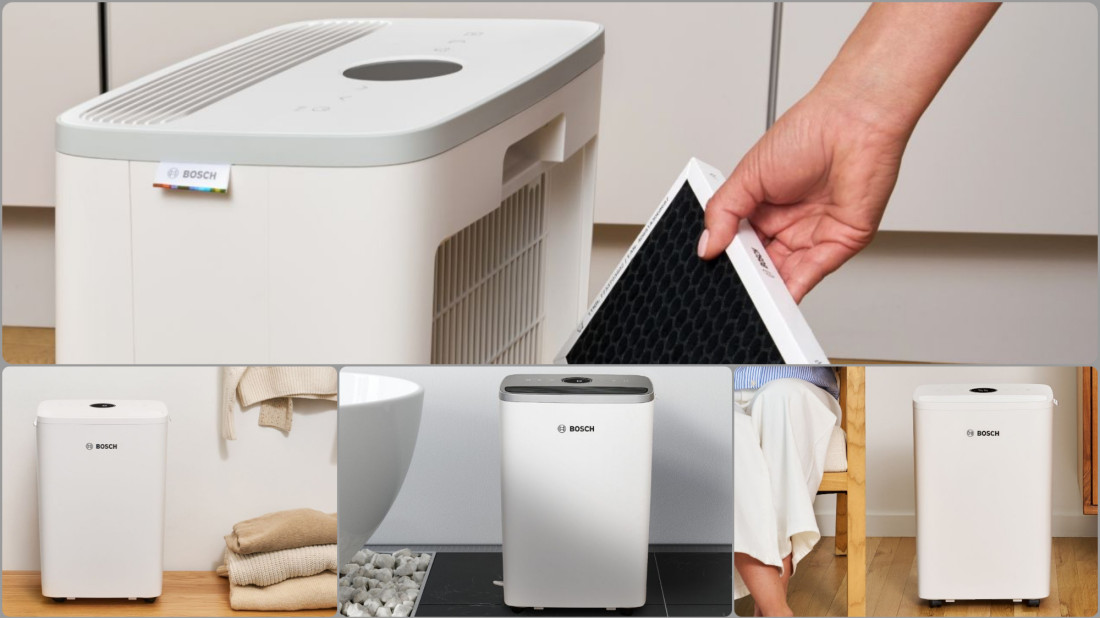 Osuszacze powietrza Bosch Dry – wydajne, energooszczędne i ciche rozwiązania do każdego wnętrza