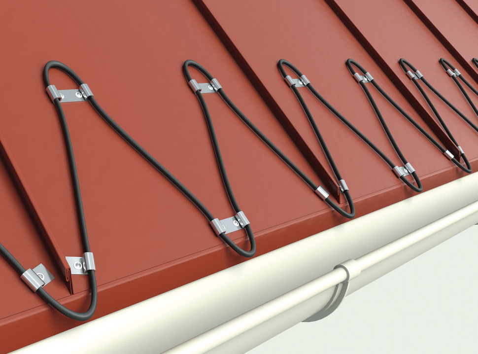 ogrzewanie dachu i rynny