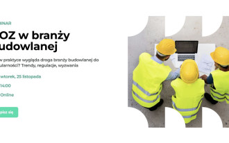 Czy GOZ w budownictwie się opłaca? Eksperci odpowiedzą na to pytanie podczas bezpłatnego webinaru.