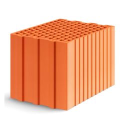 Pustak ceramiczny TERMOTON® P+W 25 Diament / ścienne tradycyjne