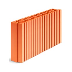 Pustak ceramiczny TERMOTON® P+W 8-50 / ścienne tradycyjne