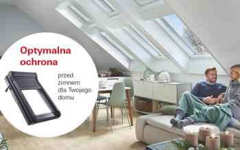 Ciepły dom zimą - roleta dachowa robi większą różnicę, niż myślisz