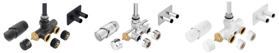 Dekoracyjne zawory termostatyczne FERRO