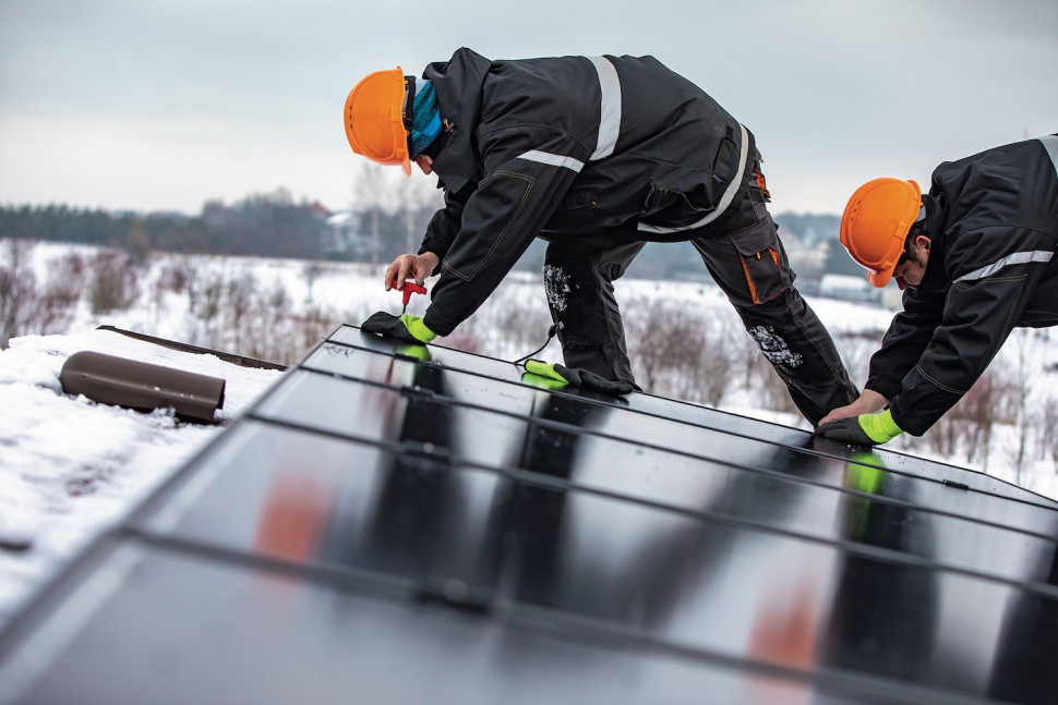 zima fotowoltaika jak działa