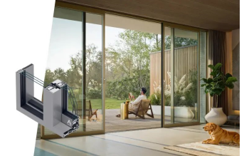 MB-82HS Aluprof: Nowa generacja drzwi tarasowych podnoszono-przesuwnych - komfort, design i ciche działanie