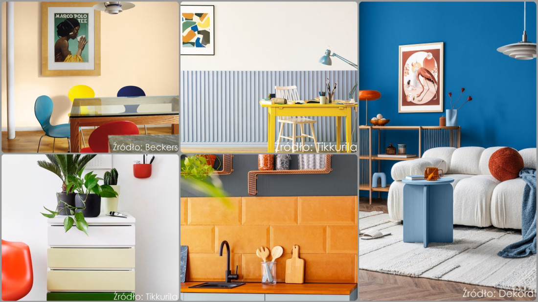 Radosny dom w stylu Dopamine Decor. Kolory, które mogą poprawić nastrój w każdym wnętrzu