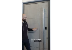 Aluminiowe drzwi panelowe aluplast ONE 75: Przyszłość wejścia do Twojego domu