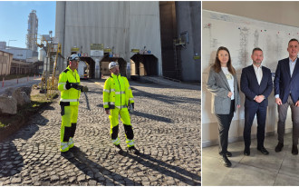 Wicewojewoda gościem Cementowni Rudniki